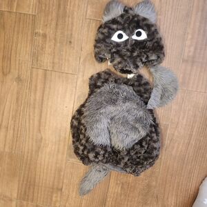 Wolf Belly Babies Child Size S  Halloween Costume Gray